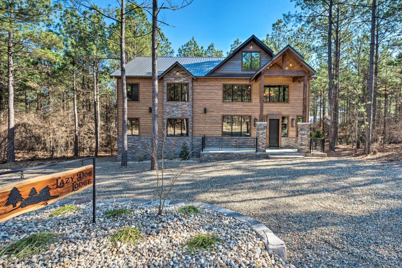 Broken Bow Lazy Dog Lodge With Hot Tub, Pool Table Zewnętrze zdjęcie