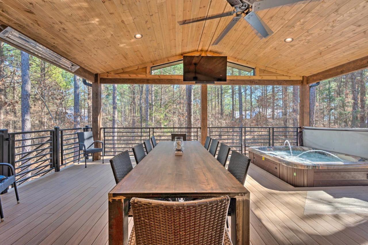 Broken Bow Lazy Dog Lodge With Hot Tub, Pool Table Zewnętrze zdjęcie