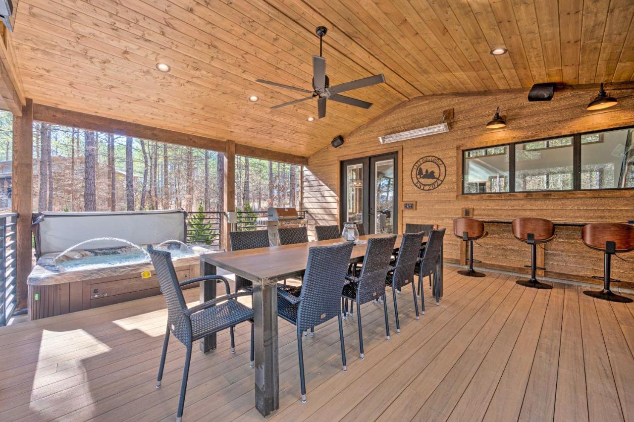 Broken Bow Lazy Dog Lodge With Hot Tub, Pool Table Zewnętrze zdjęcie